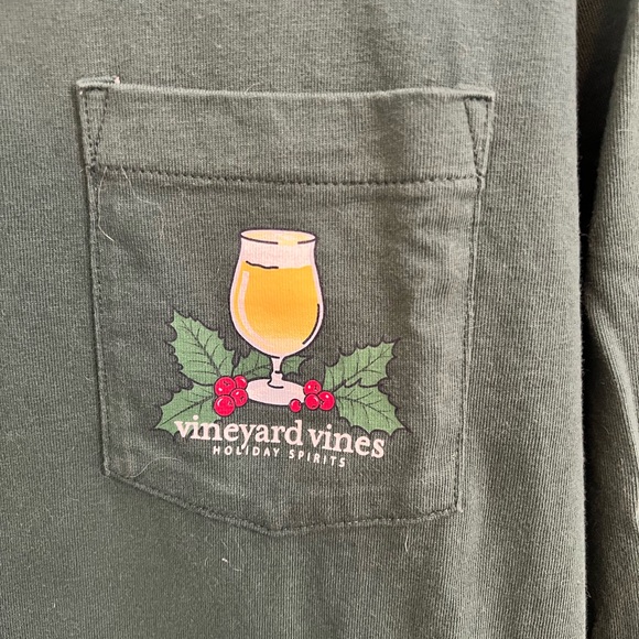 Christmas Vineyard Vines Long Sleeve Shirt - Picture 5 of 5